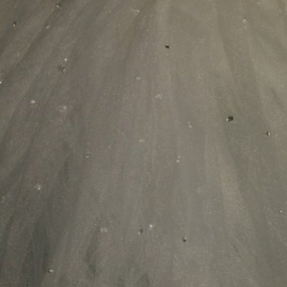 Signature by Robbie Bee Tulle Beaded Ballgown - Picture 9 of 16